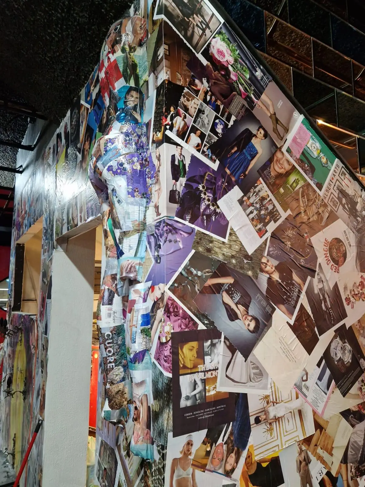 Dettaglio degli interni dal design pop e moderno del Piper Night Club Macerata, la location più esclusiva per la movida nelle Marche e in Centro Italia.